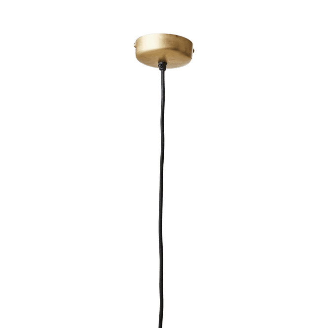 Hovedbilde Lampe gull Ø13/24x28cm