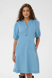 Hovedbilde CUberteline Arpa SS Dress - Light Blue Wash