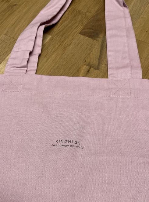 Hovedbilde Bærenett i tøy, rosa