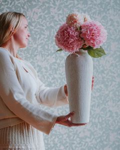 Hovedbilde Kunstig dahlia – aprikos