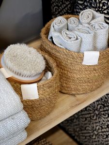 Hovedbilde Kurv i flettet jute – H18/&Oslash;14 cm