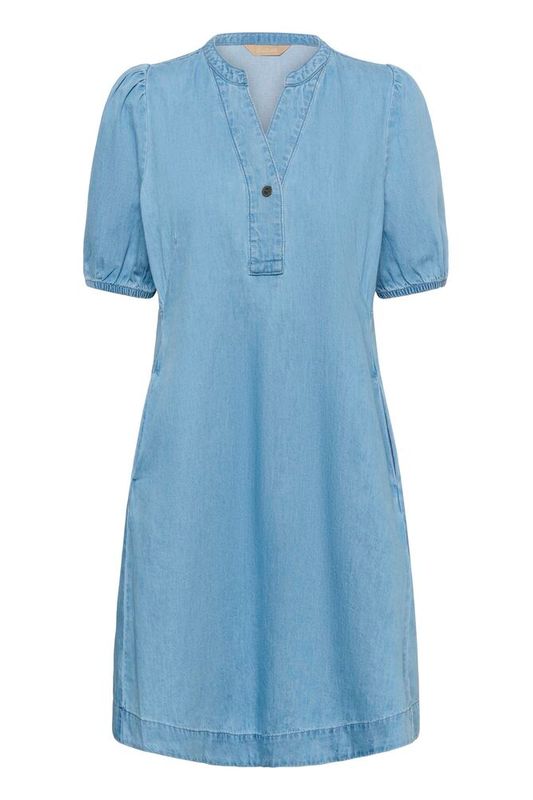 CUberteline Arpa SS Dress - Light Blue Wash