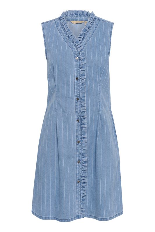 CUrenny Dress – Light Blue Denim