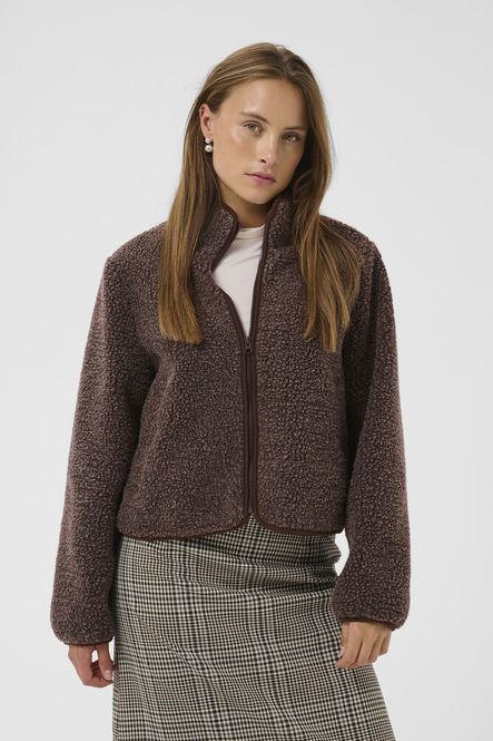 Hovedbilde CUcatina teddyjakke – Coffee Bean Melange