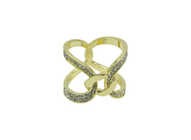 Hovedbilde Skjerf ring m/2 ringer gull