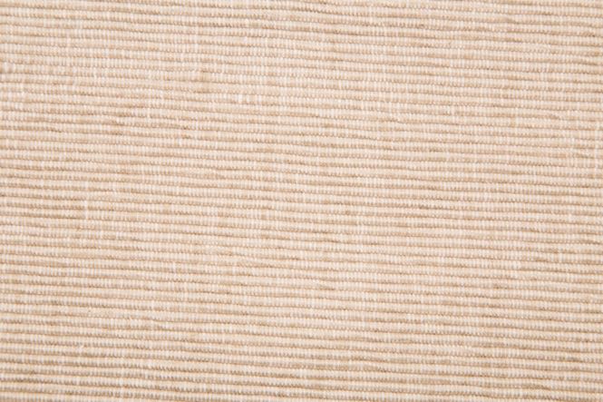 Hovedbilde Løper i ribbet bomull – beige