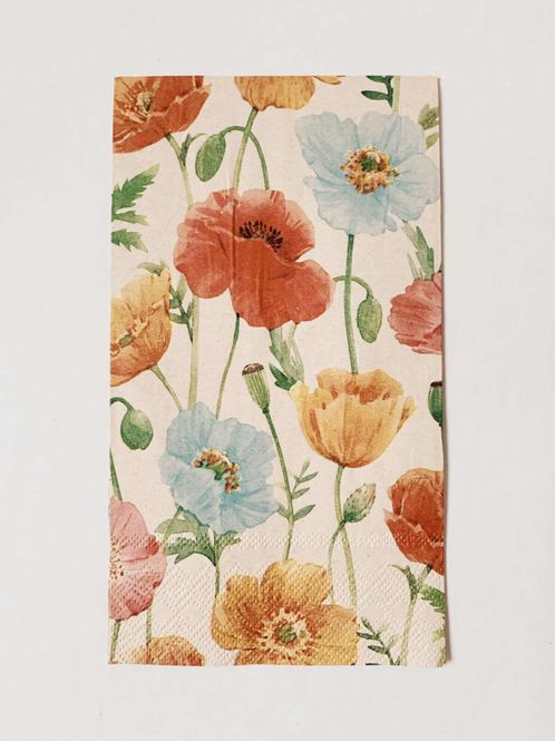 Hovedbilde Serviett Valmuer 33×40 cm