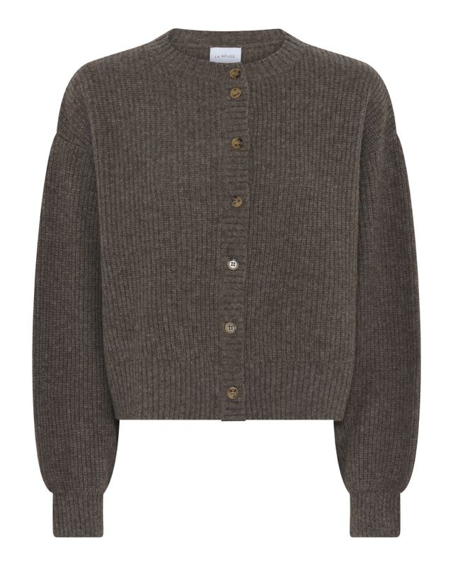 Sisse Cardigan, Brown melange