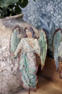 Hovedbilde Vintage Engel p&aring; fot