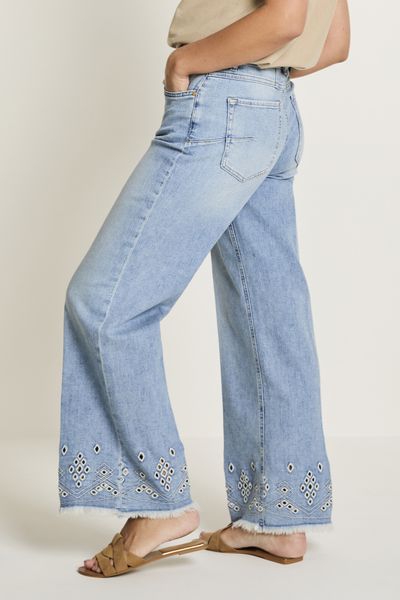 Para mi jeans - Mira (Ajour) L30, stone used