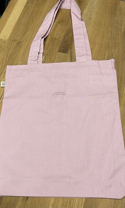 Hovedbilde Bærenett i tøy, rosa