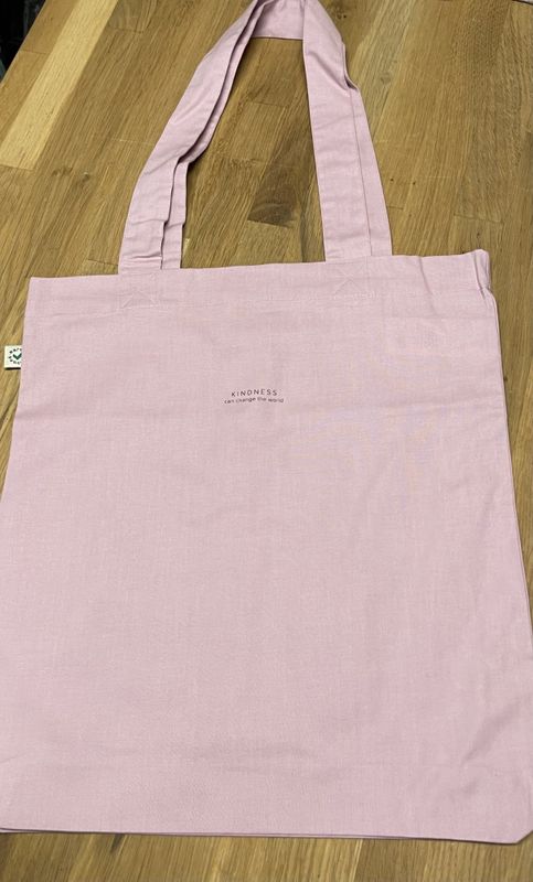 Bærenett i tøy, rosa