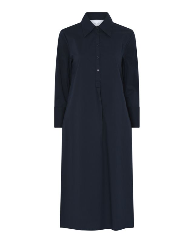 Kamilla Shirt Dress, Navy