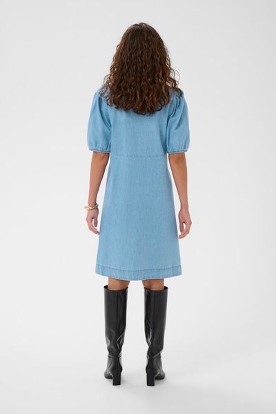 CUberteline Arpa SS Dress - Light Blue Wash