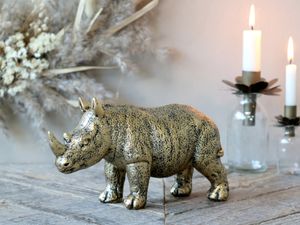 Hovedbilde Nesehorn antique messing