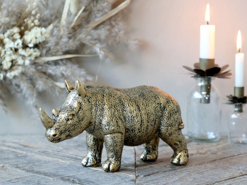 Nesehorn antique messing