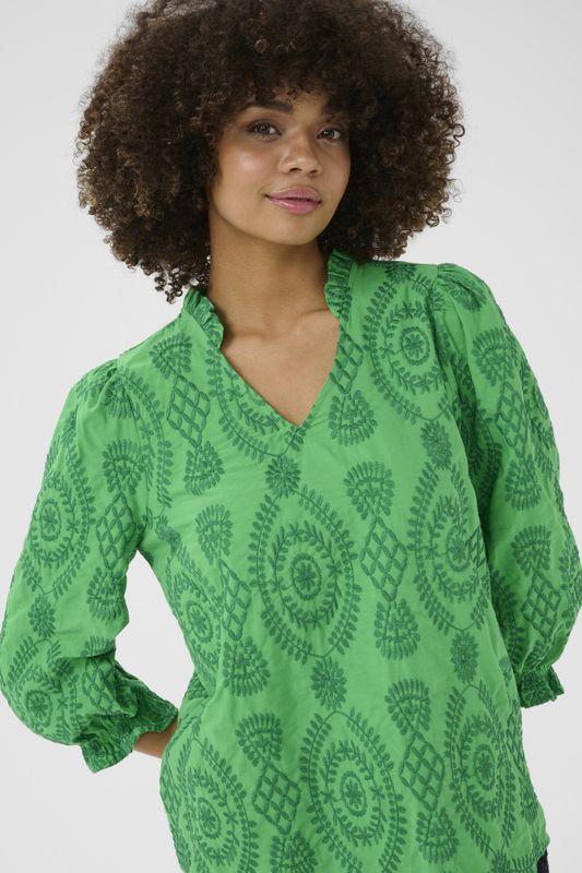 CUtia Bluse – Green